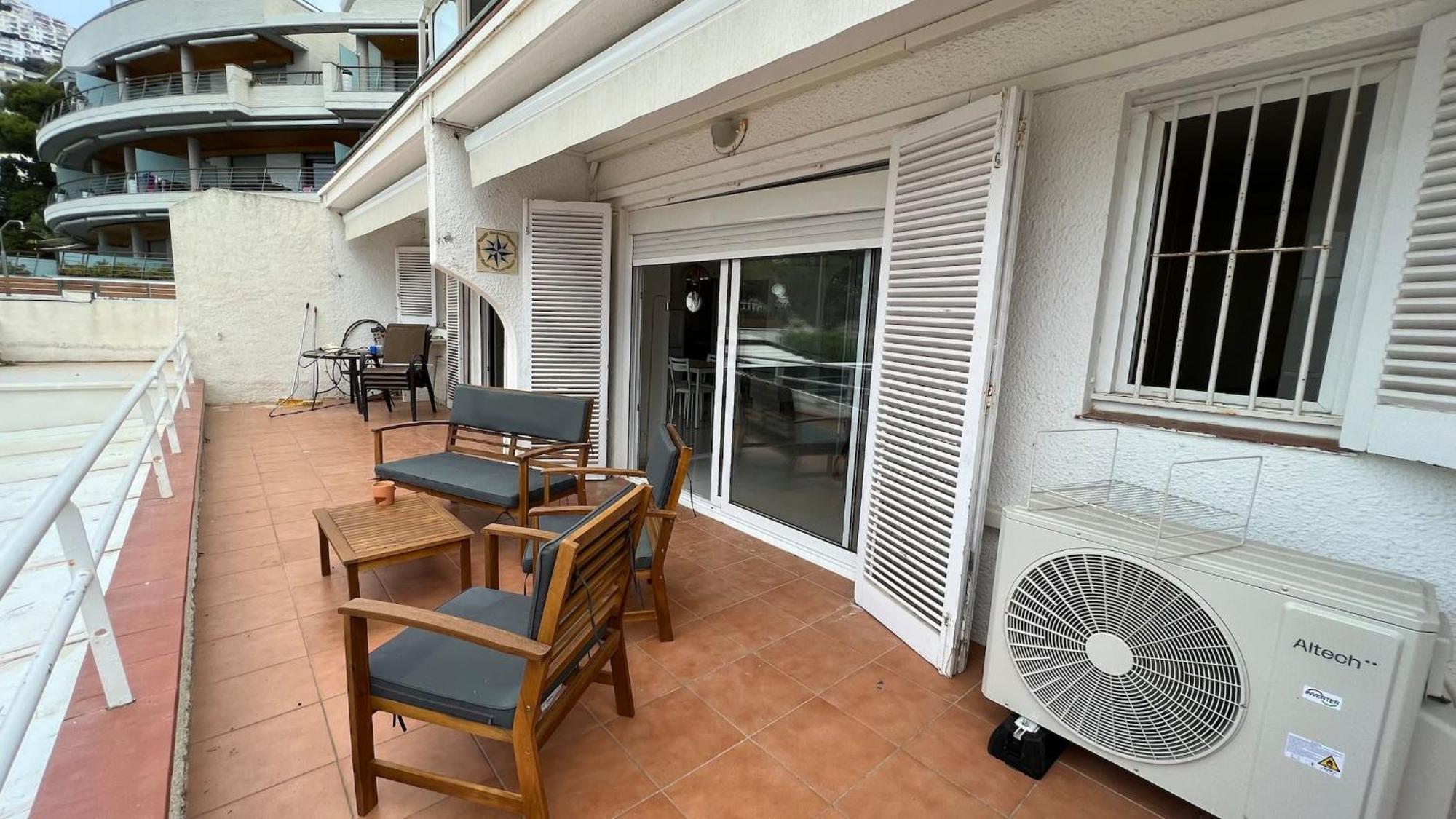Precioso Apartamento Moderno En Primera Linea Del Mar Av-11 Rosas Exterior foto