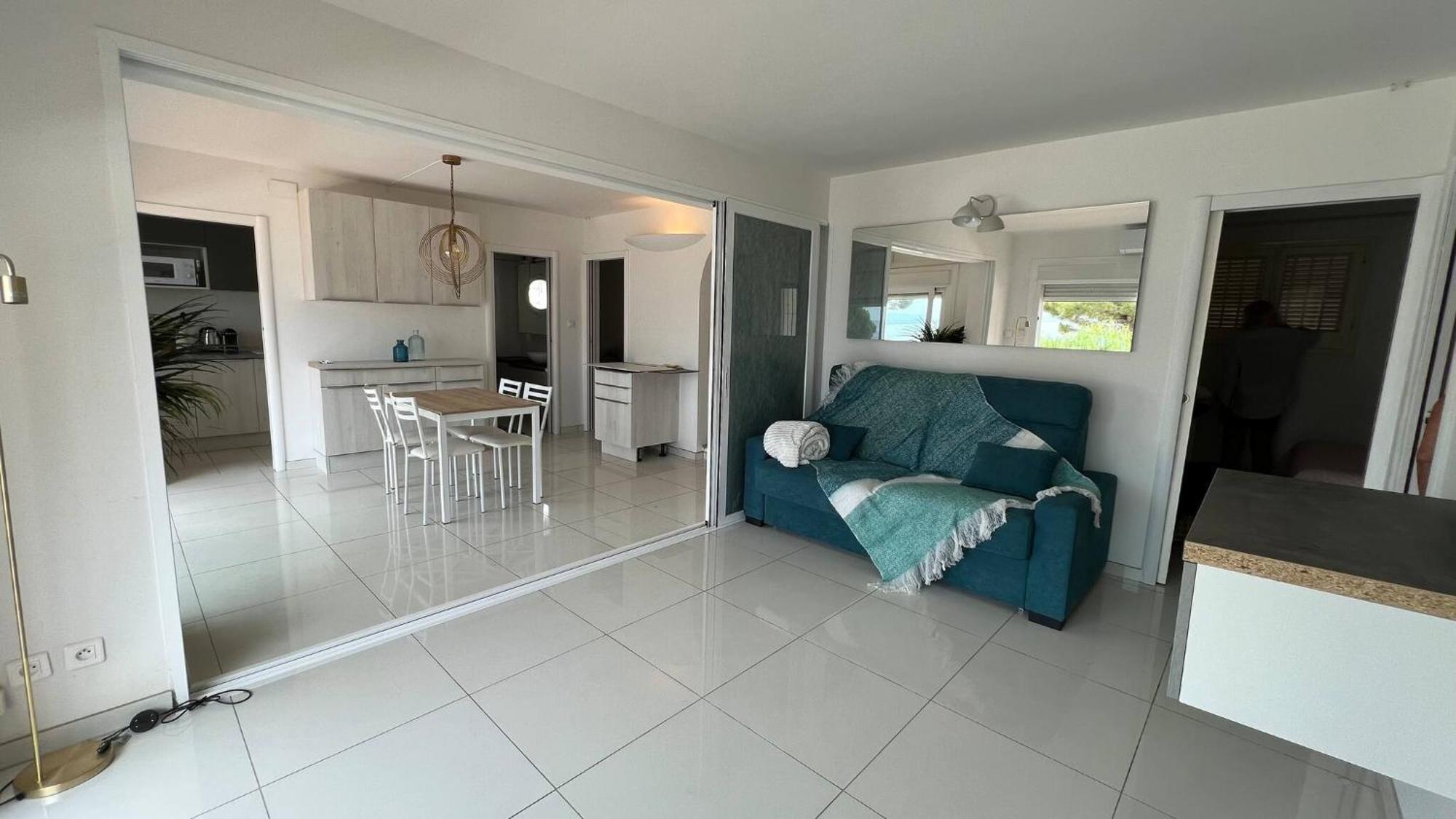 Precioso Apartamento Moderno En Primera Linea Del Mar Av-11 Rosas Exterior foto